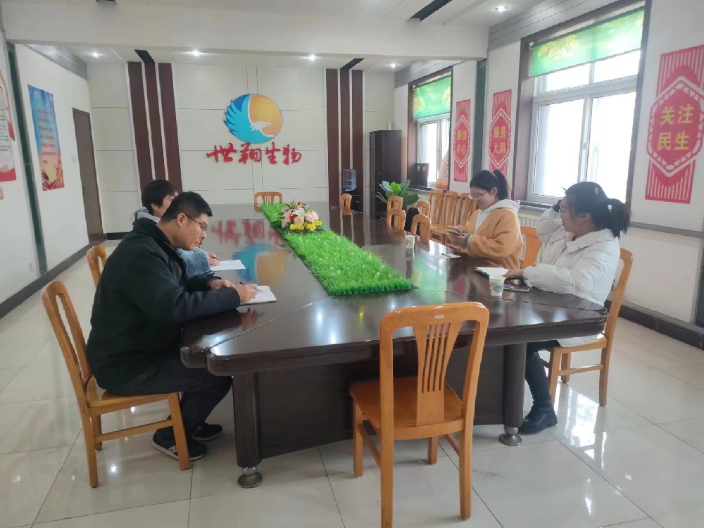 河北農大劉曄博士攜學生來我公司參觀交流