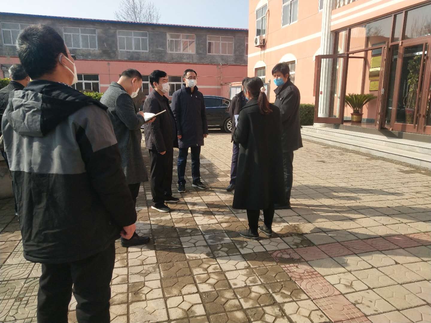 運河區政府領導蒞臨我公司檢查指導工作